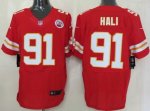Jerseys Factory Cheap Nike Chiefs #91 Tamba Hali Red Team Color