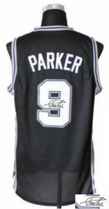 Jerseys Factory Cheap Revolution 30 Autographed Spurs #9 Tony Pa
