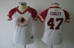 Jerseys Factory Cheap Redskins #47 Chris Cooley White 2011 Women