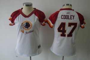 Jerseys Factory Cheap Redskins #47 Chris Cooley White 2011 Women