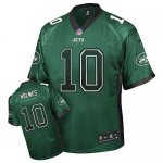 Jerseys Factory Cheap Nike Jets #10 Santonio Holmes Green Team C