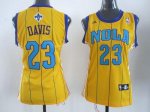 Jerseys Factory Cheap Hornets #23 Anthony Davis Yellow Women's A