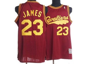 Jerseys Factory Cheap Mitchell and Ness Cavaliers #23 LeBron Jam