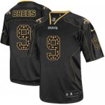 Jerseys Factory Cheap Nike Saints #9 Drew Brees New Lights Out B