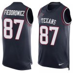 Jerseys Factory Cheap Nike Texans #87 C.J. Fiedorowicz Navy Blue