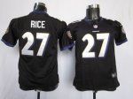 Jerseys Factory Cheap Nike Ravens #27 Ray Rice Black Alternate Y