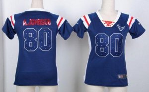 Jerseys Factory Cheap Nike Texans #80 Andre Johnson Navy Blue Wo