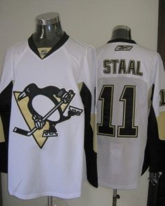 Jerseys Factory Cheap Penguins #11 Jordan Staal Embroidered Whit