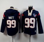 Jerseys Factory Cheap Houston Texans #99 J.J. Watt Navy Blue Pla