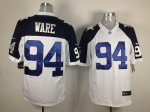Jerseys Factory Cheap Nike Cowboys #94 DeMarcus Ware White Thank