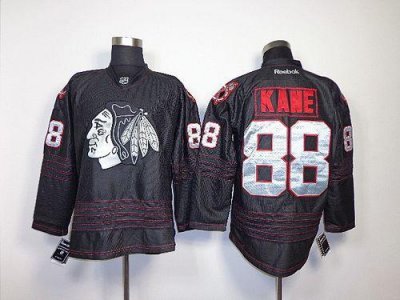 Jerseys Factory Cheap Blackhawks #88 Patrick Kane Black Accelera