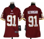 Jerseys Factory Cheap Nike Redskins #91 Ryan Kerrigan Burgundy R