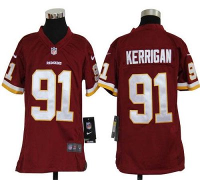 Jerseys Factory Cheap Nike Redskins #91 Ryan Kerrigan Burgundy R