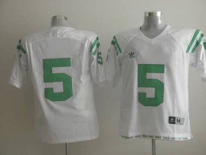 Jerseys Factory Cheap Dame #5 Fighting Irish White Embroidered N