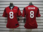 Jerseys Factory Cheap Nike Texans #8 Matt Schaub Red Alternate W