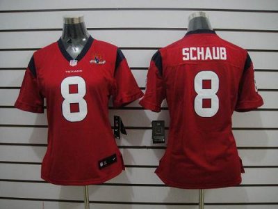 Jerseys Factory Cheap Nike Texans #8 Matt Schaub Red Alternate W
