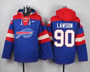 Jerseys Factory Cheap Nike Bills #90 Shaq Lawson Royal Blue Play