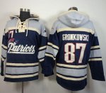 Jerseys Factory Cheap New England Patriots #87 Rob Gronkowski Bl