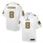 Jerseys Factory Cheap Nike Redskins #8 Kirk Cousins White Men's