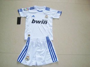 Jerseys Factory Cheap Real Madrid Blank White Home Kid Soccer Cl
