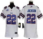 Jerseys Factory Cheap Nike Bills #22 Fred Jackson White With C P