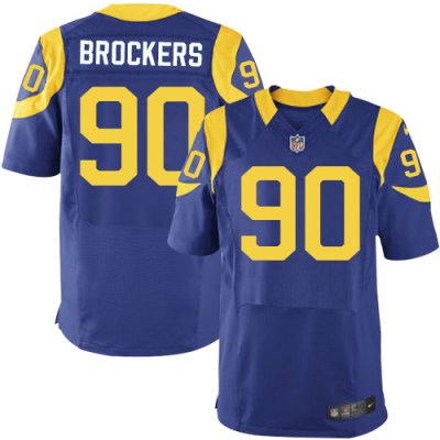 Jerseys Factory Cheap Nike Rams #90 Michael Brockers Royal Blue