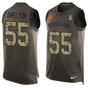 Jerseys Factory Cheap Nike Browns #55 Danny Shelton Green Men's