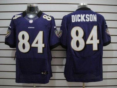 Jerseys Factory Cheap Nike Ravens #84 Ed Dickson Purple Team Col