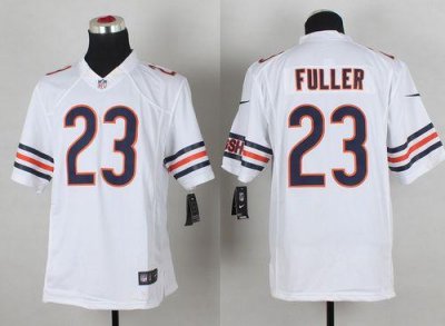Jerseys Factory Cheap Nike Bears #23 Kyle Fuller White Men's Sti