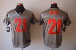 Jerseys Factory Cheap Nike 49ers #21 Frank Gore Grey Shadow Men'