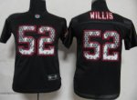 Jerseys Factory Cheap Sideline Black United 49ers #52 Patrick Wi