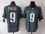 Jerseys Factory Cheap Nike Eagles #9 Nick Foles Midnight Green T