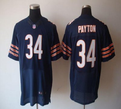 Jerseys Factory Cheap Nike Bears #34 Walter Payton Navy Blue Tea