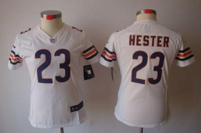Jerseys Factory Cheap Nike Bears #23 Devin Hester White Women's