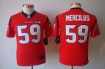 Jerseys Factory Cheap Nike Texans #59 Whitney Mercilus Red Alter