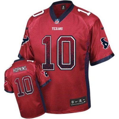 Jerseys Factory Cheap Nike Texans #10 DeAndre Hopkins Red Altern