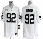 Jerseys Factory Cheap Nike Raiders #92 Richard Seymour White Wit