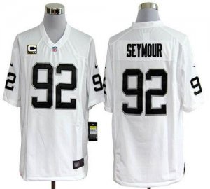 Jerseys Factory Cheap Nike Raiders #92 Richard Seymour White Wit