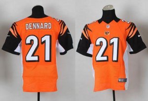 Jerseys Factory Cheap Nike Bengals #21 Darqueze Dennard Orange A