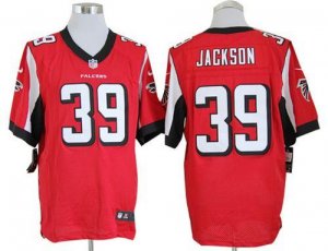 Jerseys Factory Cheap Nike Falcons #39 Steven Jackson Red Team C