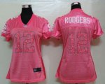 Jerseys Factory Cheap Nike Packers #12 Aaron Rodgers Pink Sweeth