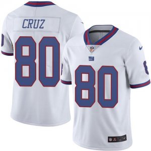 Jerseys Factory Cheap Nike Giants #80 Victor Cruz White Men's St