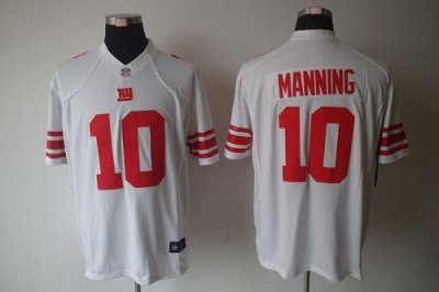 Jerseys Factory Cheap Nike Giants #10 Eli Manning White Men's St
