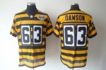 Jerseys Factory Cheap Nike Steelers #63 Dermontti Dawson Yellow/