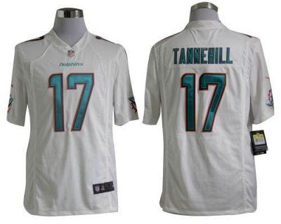 Jerseys Factory Cheap Nike Dolphins #17 Ryan Tannehill White Men