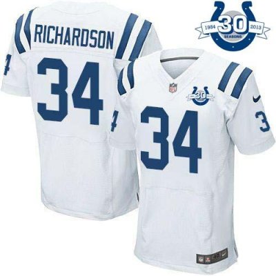 Jerseys Factory Cheap Nike Colts #34 Trent Richardson White With