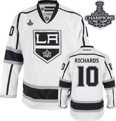 Jerseys Factory Cheap Kings #10 Mike Richards 2012 Stanley Cup C