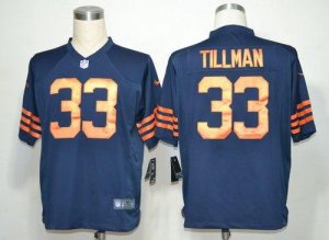 Jerseys Factory Cheap Nike Bears #33 Charles Tillman Navy Blue 1