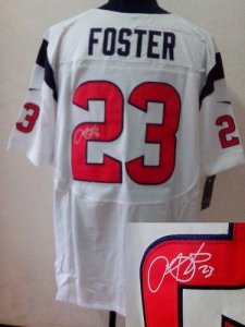 Jerseys Factory Cheap Nike Texans #23 Arian Foster White Men's E
