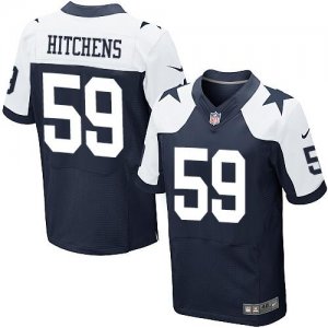 Jerseys Factory Cheap Nike Cowboys #59 Anthony Hitchens Navy Blu